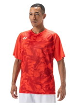 Yonex Sport T-shirt Crew Neck Club Team YM0033 (100% Polyester) 2025 red Men's